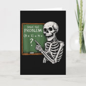 67 Halloween Math Funny Six Seven Meme Brainrot Sk カード (正面)