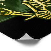 67 Halloween Math Funny Six Seven Meme Brainrot Sk ポスター (角)