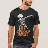 67 Halloween Meme 6 7 Numbers Six Seven Funny Kids Tシャツ (正面)