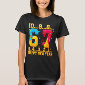 67 Happy New Year Six Seven Funny Countdown 2026  Tシャツ (正面)