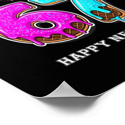 67 Happy New Year's Eve Six Seven Funny 2026 Brain ポスター (角)