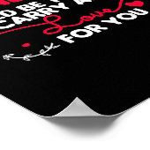 67 Hearts Valentines Romantic Cute Saying 67 Valen ポスター (角)