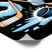 67 Hockey Drip Number Funny Meme Style Cool Graphi ポスター (角)