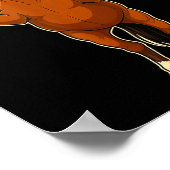 67 Horse Funny Gen Alpha Slang Kids Teens Number T ポスター (角)