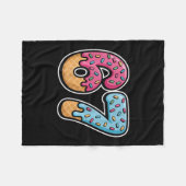 67 Ice Cream Drip (ck Only) フリースブランケット (正面(横))