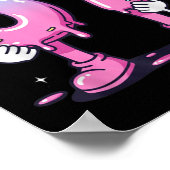 67 Ice Cream Drip (front) Six Seven Meme For Gen A ポスター (角)