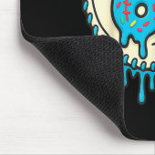 67 Ice Cream Drip Funny Six Seven Baseball  マウスパッド (コーナー)