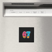 67 Ice Cream Drip Funny Six Seven Gen Alpha Meme S マグネット (インサイチュ (食洗機))