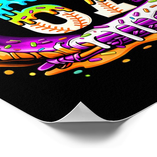 67 Ice Cream Drip Funny Six Seven Player 67th Birt ポスター (角)