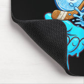 67 Ice Cream Drip Hockey Gen Alpha Slang Six Seven マウスパッド (コーナー)