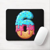 67 Ice Cream Drip Meme Funny 6 7 Halloween Costume マウスパッド (マウス)