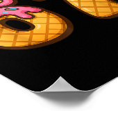 67 Ice Cream Drip Meme Funny Six Seven Gen Alpha S ポスター (角)