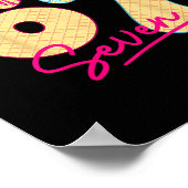 67 Ice Cream Drip Meme Funny Six Seven Gen Alpha S ポスター (角)