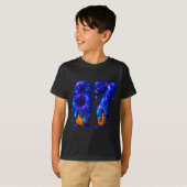 67 Ice Cream Drip Meme Funny Six Seven Gen Alpha S Tシャツ (正面フル)