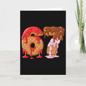 67 Ice Cream Drip Meme Funny Six Seven Valentine D カード (正面)