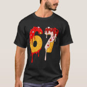 67 Ice Cream Drip Meme Funny Six Seven Valentine D Tシャツ (正面)