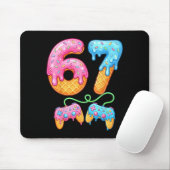 67 Ice Cream Drip Meme Gamer Six Seven Gen Alpha S マウスパッド (マウス)