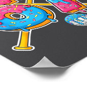 67 Ice Cream Drip Meme Gen Alpha Slang Lacrosse Sr ポスター (角)