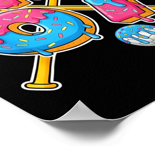 67 Ice Cream Drip Meme Gen Alpha Slang Lacrosse Sr ポスター (角)