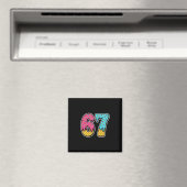 67 Ice Cream Drip Meme Six Seven Funny Gen Alpha D マグネット (インサイチュ (食洗機))
