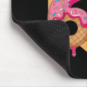 67 Ice Cream Drip Meme Six Seven Gen Alpha Slang _ マウスパッド (コーナー)