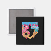 67 Ice Cream Drip Meme Six Seven Gen Alpha Slang _ マグネット (正面/裏面)