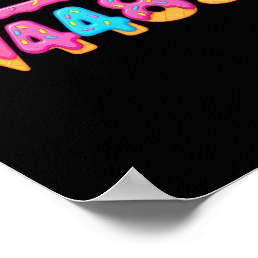 67 Ice Cream Drip Meme Square Root 4489 Gen Alpha  ポスター (角)