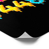 67 Ice Cream Drip Meme Square Root 4489 Math Teach ポスター (角)