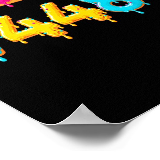 67 Ice Cream Drip Meme Square Root 4489 Math Teach ポスター (角)