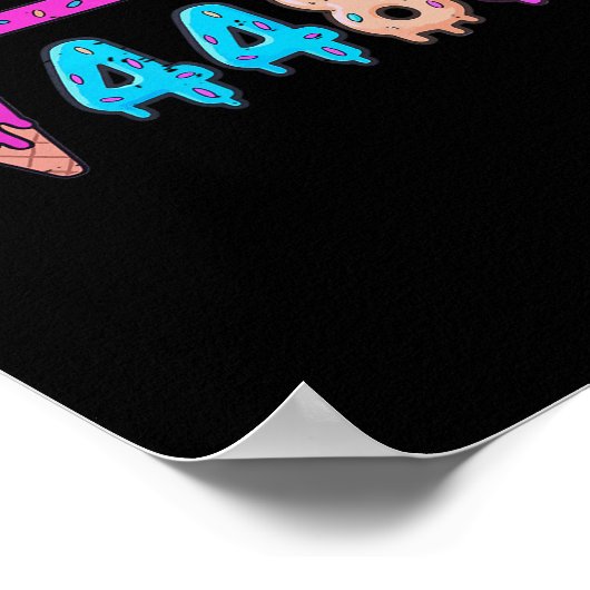 67 Ice Cream Drip Meme Square Root 4489 Six Seven  ポスター (角)