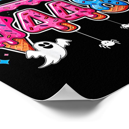 67 Ice Cream Drip Meme Square Root 4489 Slang Math ポスター (角)