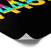 67 Ice Cream Drip Meme Square Root 4489 Slang Math ポスター (角)