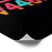 67 Ice Cream Drip Meme Square Root 4489 Slang Math ポスター (角)