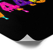 67 Ice Cream Drip Meme Square Root 4489 Slang Math ポスター (角)