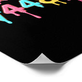 67 Ice Cream Drip Meme Square Root 4489 Slang Math ポスター (角)