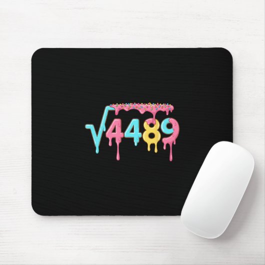 67 Ice Cream Drip Meme Square Root 4489 Slang Math マウスパッド (マウス)