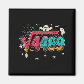 67 Ice Cream Drip Meme Square Root 4489 Slang Math マグネット (正面)