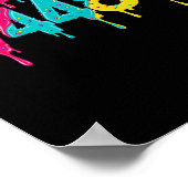 67 Ice Cream Drip Meme Square Root 4489 Slang Teac ポスター (角)