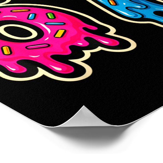 67 Ice Cream Meme Six Seven ポスター (角)