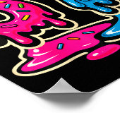 67 Ice Cream Meme Six Seven  ポスター (角)