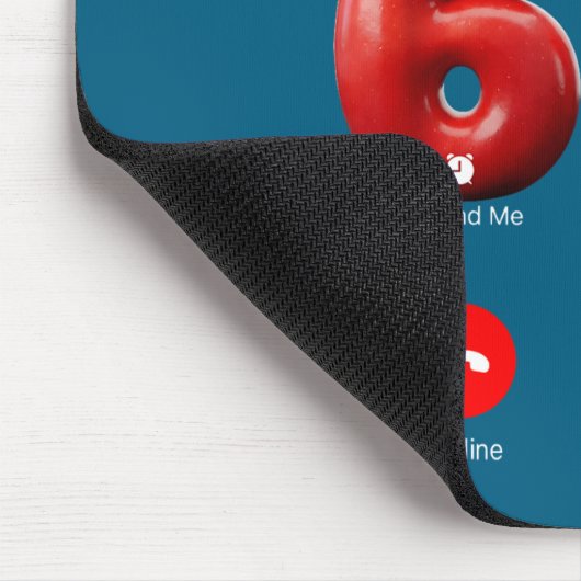 67 Is Calling Funny Meme 67 Accept Silly Six Seven マウスパッド (コーナー)