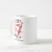 67 Is My Valentine Funny Six Seven Meme Valentine  コーヒーマグカップ (正面左)