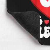 67 Is My Valentine Six Seven Valentines 67 Gen Alp マウスパッド (コーナー)