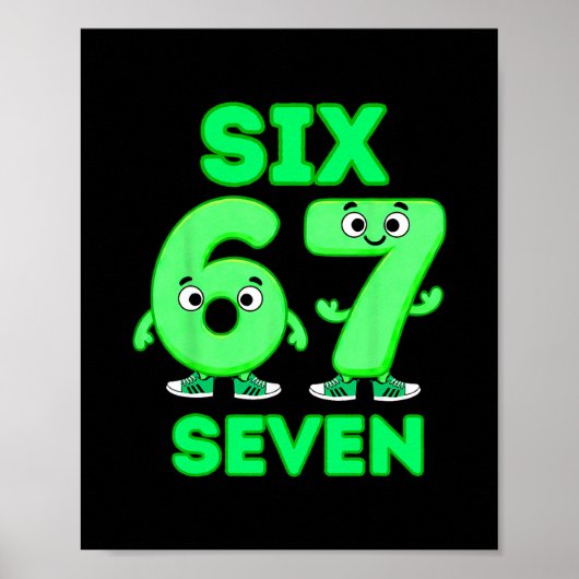 67 Italian Brainrot Funny Italian Brainrot Kids 67 ポスター (正面)