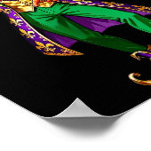 67 Jester Man Mardi Gras Six Seven Meme Gen Alpha  ポスター (角)