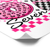 67 Leopard Checkered Six Seven Meme 6-7 Teachers ポスター (角)