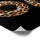 67 Leopard Meme Funny Six Seven Gen Alpha Slang Ch ポスター (角)