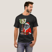 67 Manatee Christmas Six Seven Meme Brainrot Manat Tシャツ (正面フル)