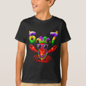 67 Mardi Gras Crawfish Beads Six Seven Carnival Bo Tシャツ (正面)