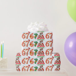 67 Meme おもしろサンタ クリスマス ギフト ラッピング ペーパー for ティーン